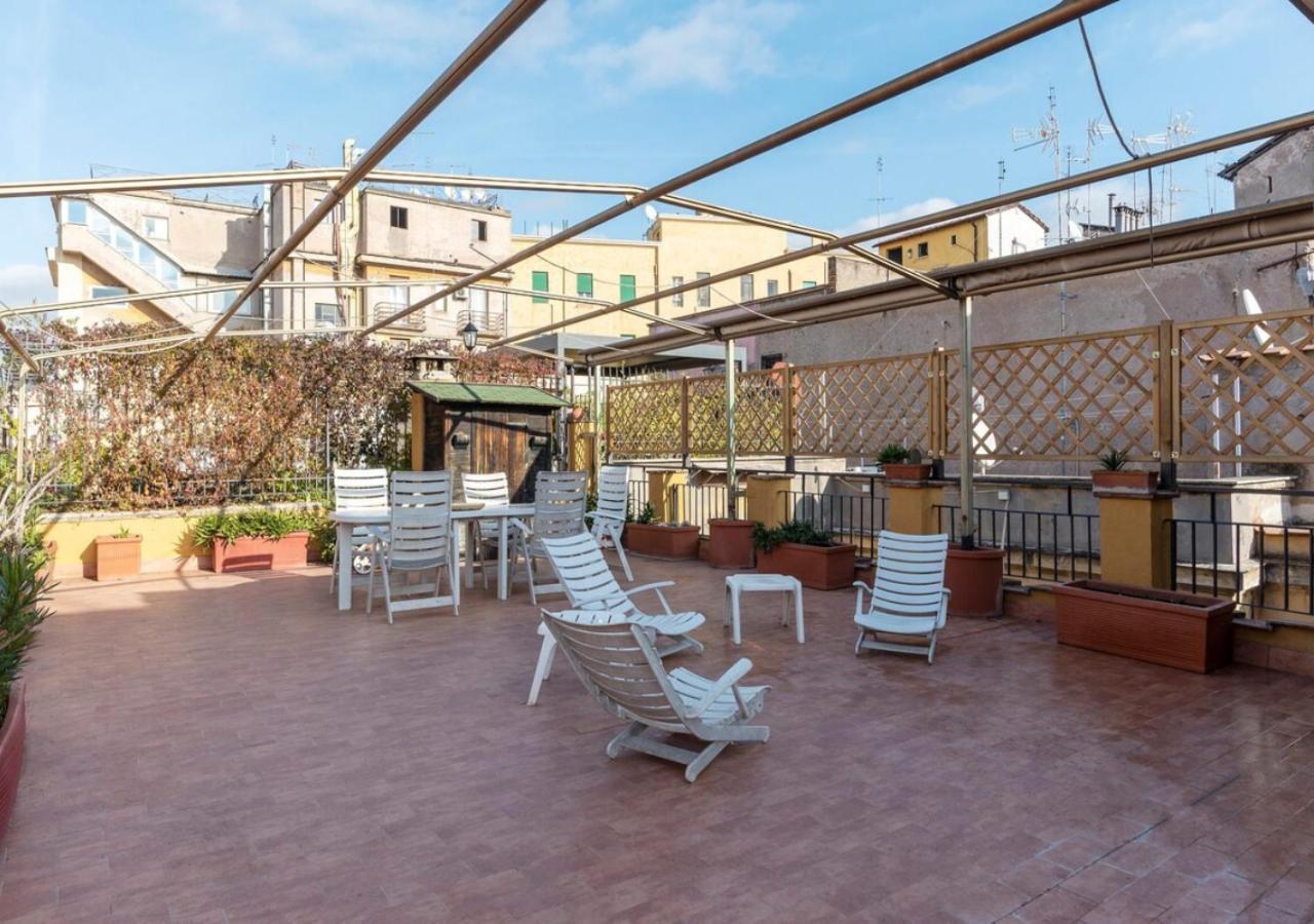 Elegant, With Private Terrace Next To The Vatican Rom Exterior foto