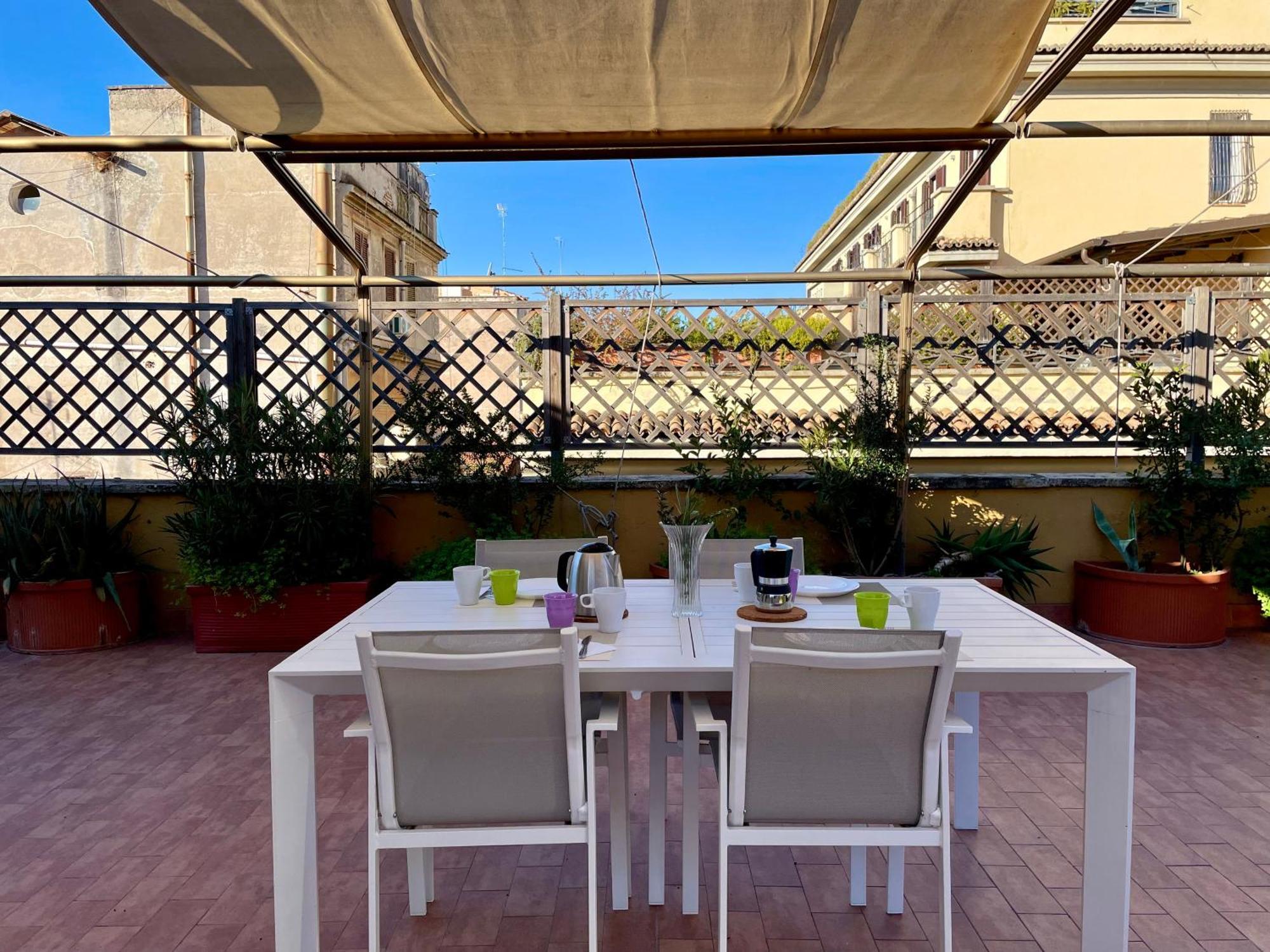 Elegant, With Private Terrace Next To The Vatican Rom Exterior foto