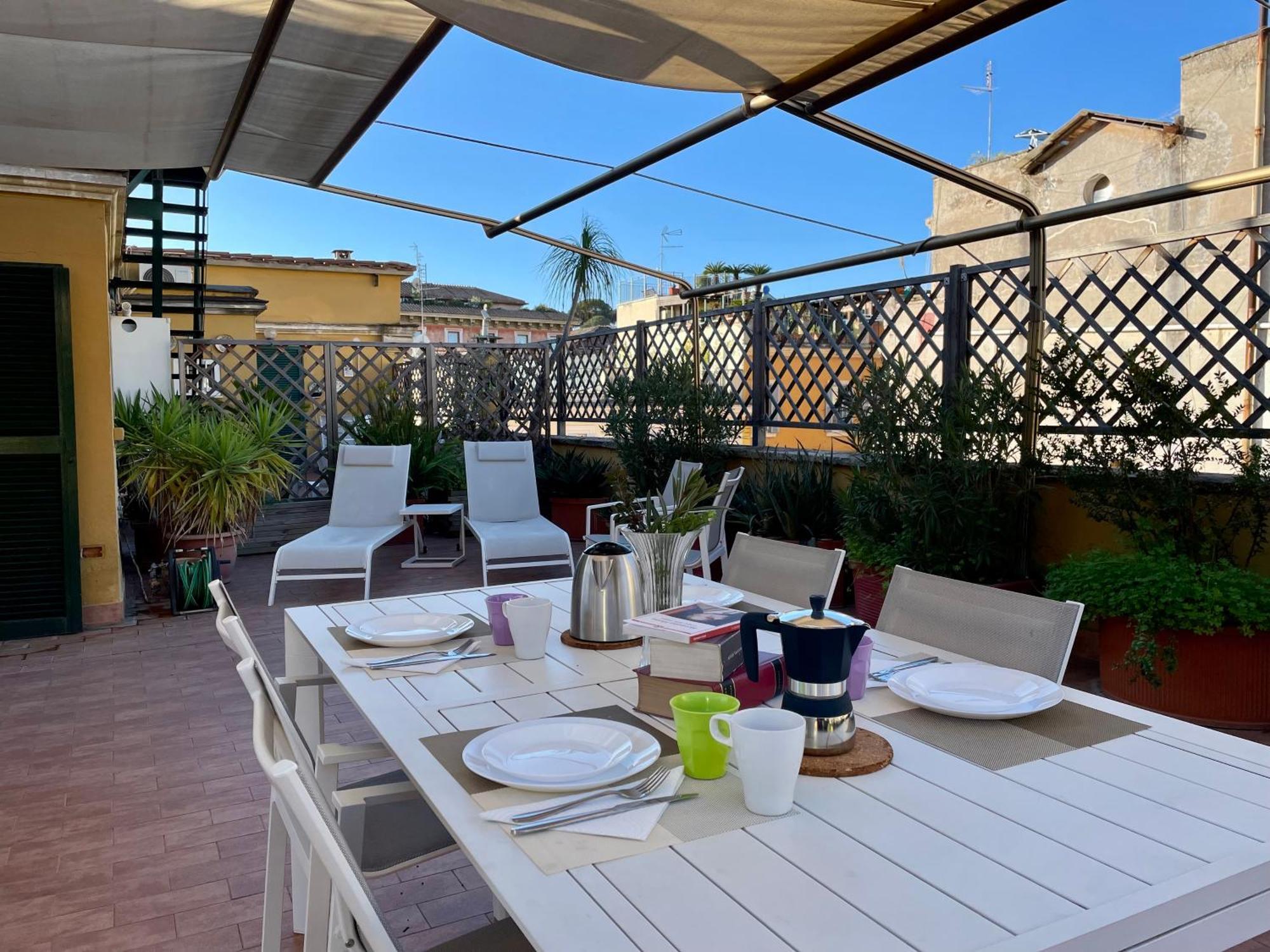 Elegant, With Private Terrace Next To The Vatican Rom Exterior foto