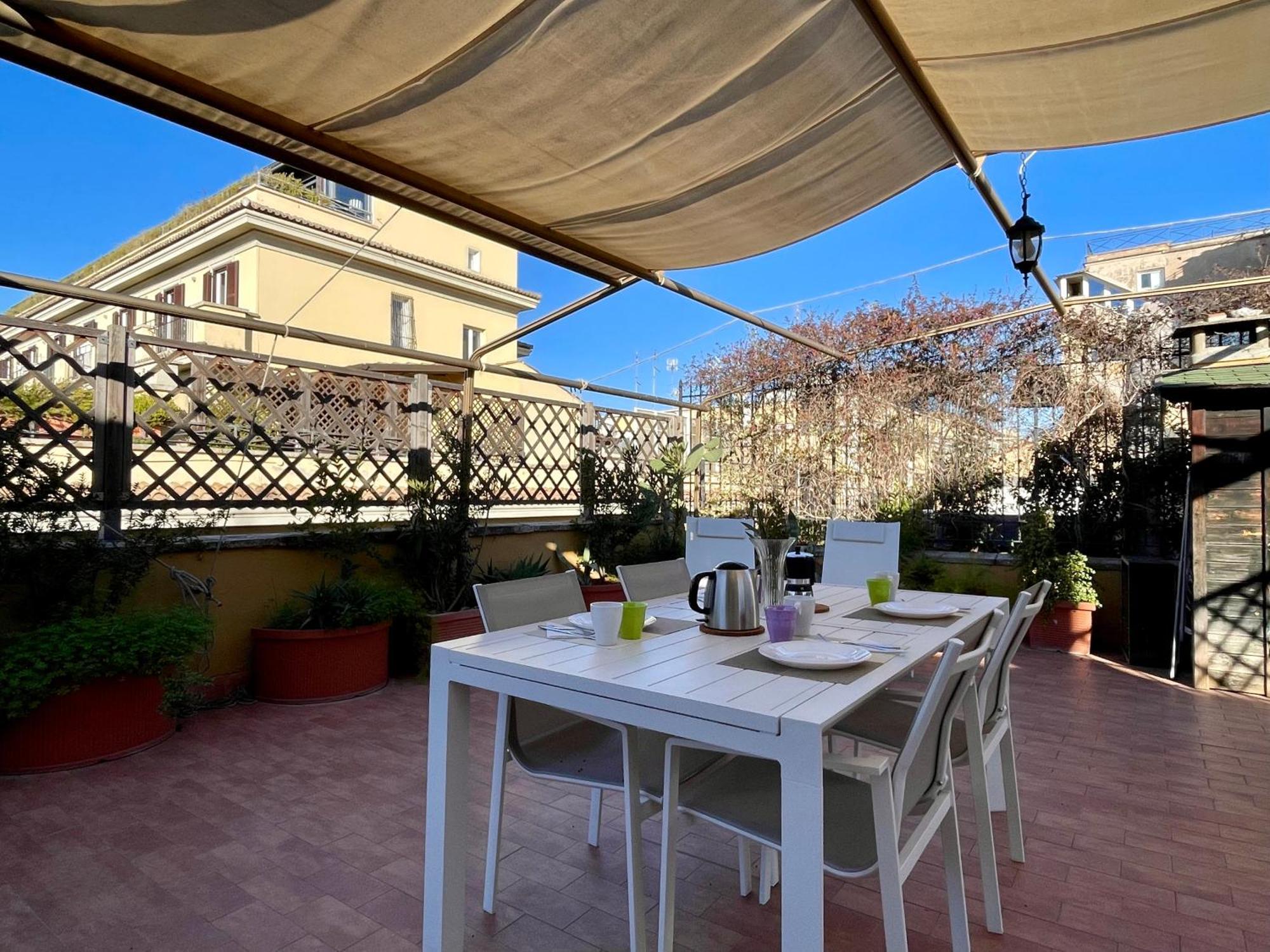 Elegant, With Private Terrace Next To The Vatican Rom Exterior foto