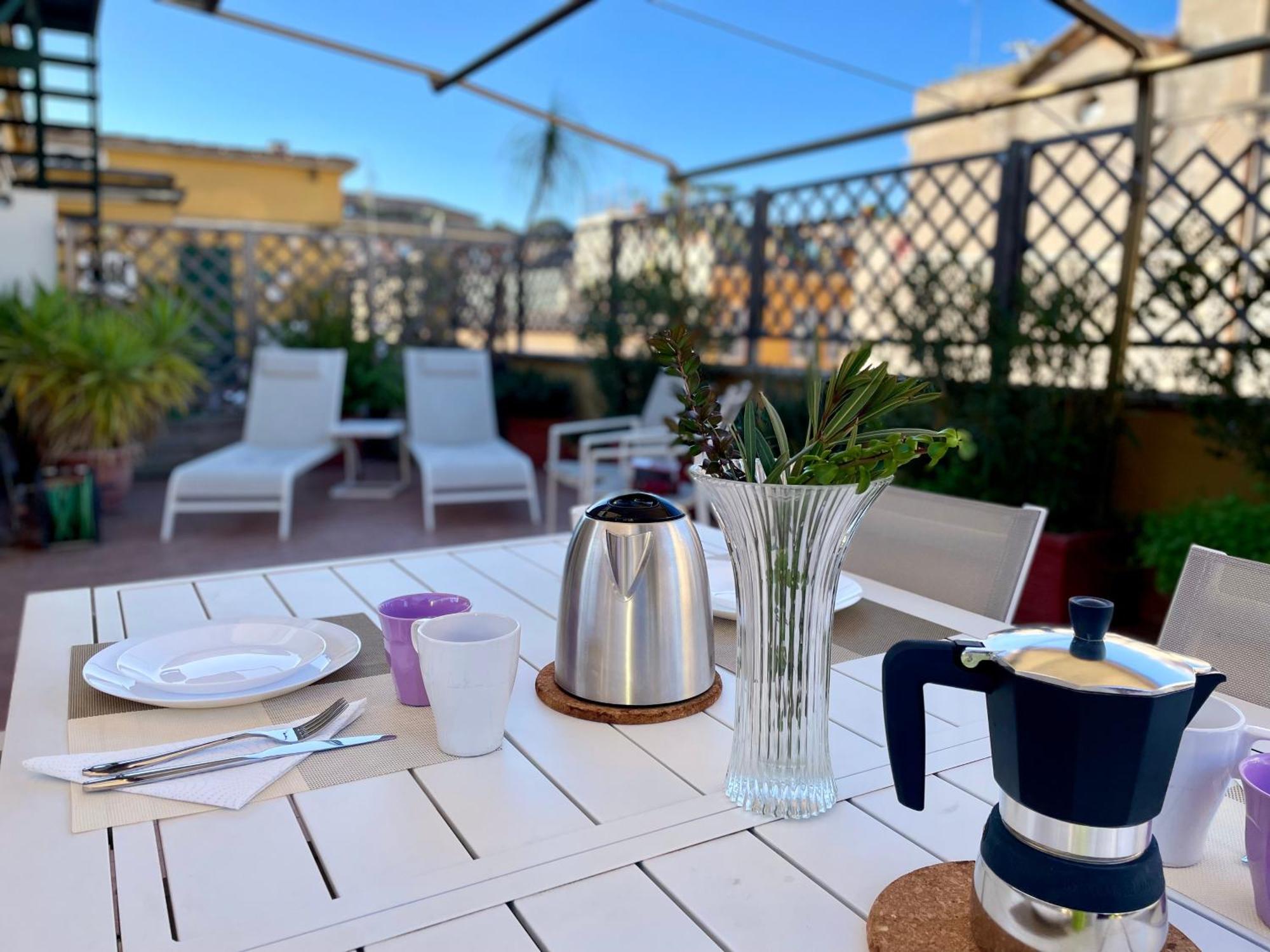 Elegant, With Private Terrace Next To The Vatican Rom Exterior foto
