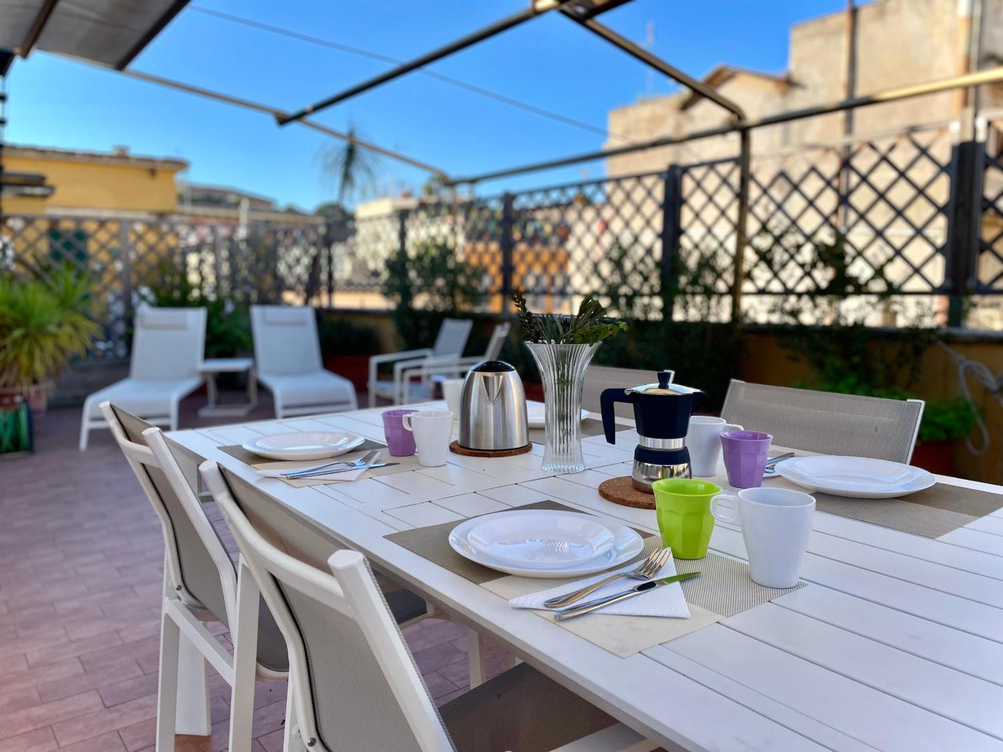 Elegant, With Private Terrace Next To The Vatican Rom Exterior foto